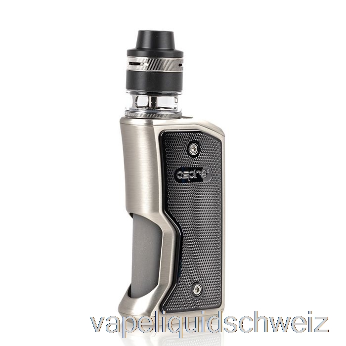 Aspire Feedlink Revvo Squonk BF Starter Kit Gunmetal Chrome Vape Liquid E-Liquid Schweiz